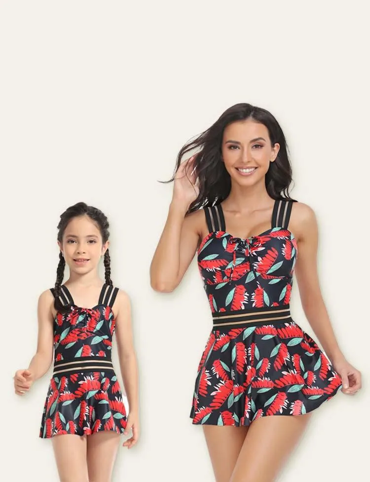 Full Printed Family Matching Swimsuit - Image 3