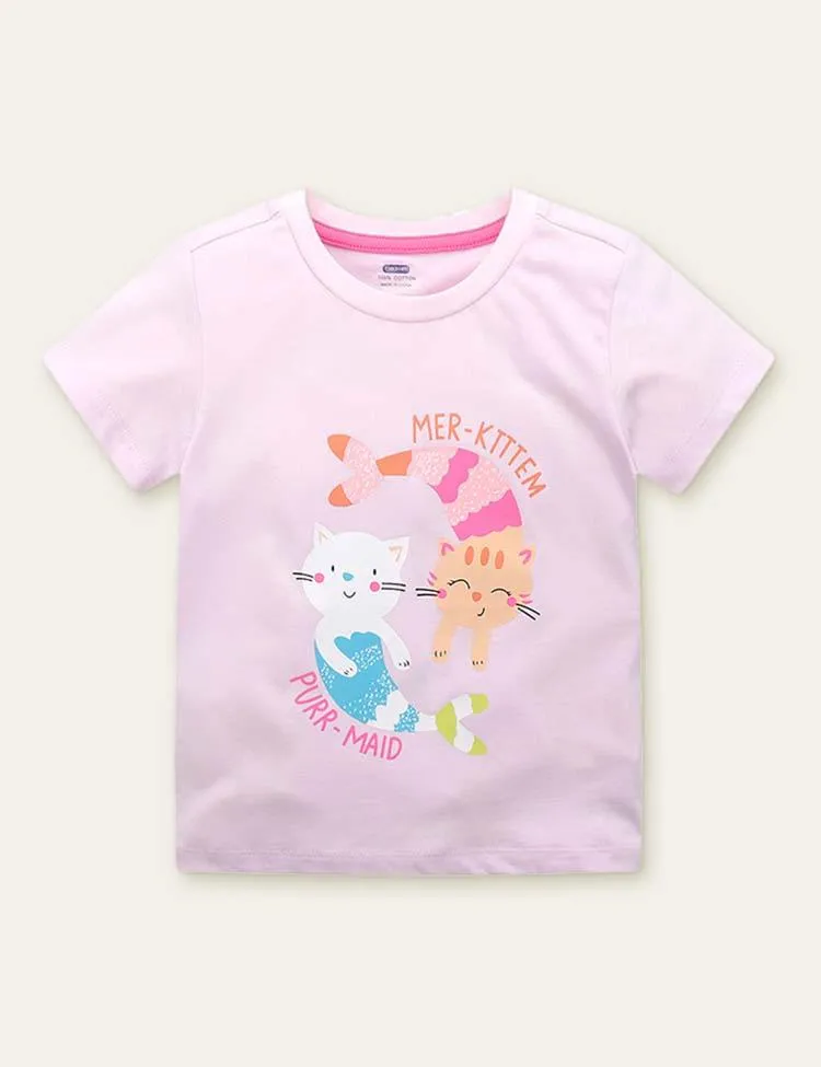 Funny Animal Printed T-shirt - Image 2