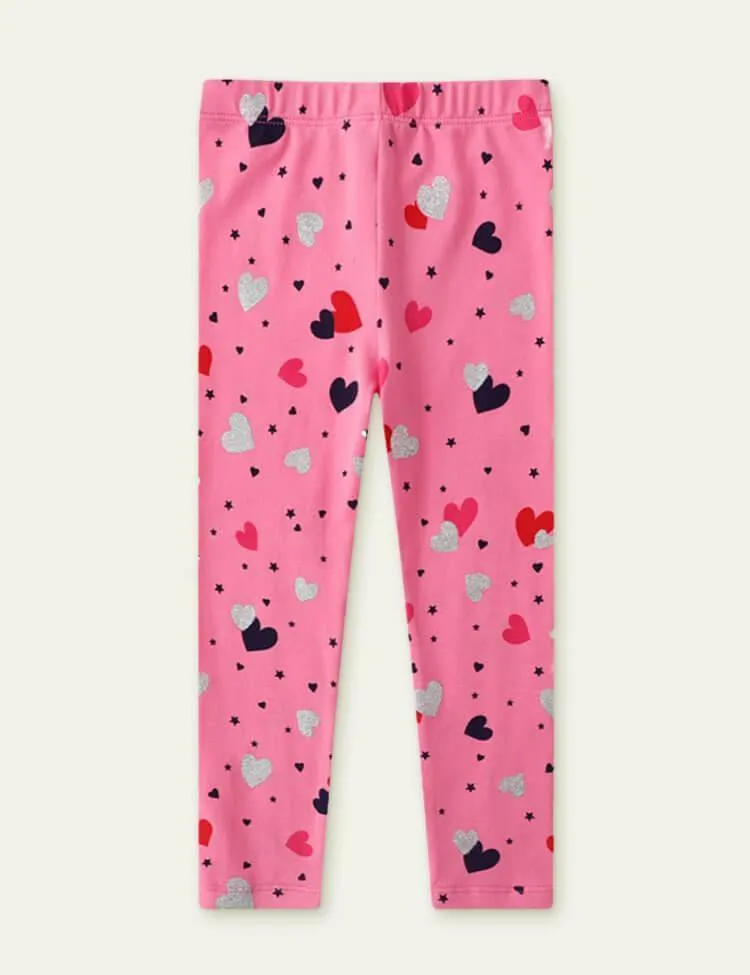 Pink Knitted Leggings