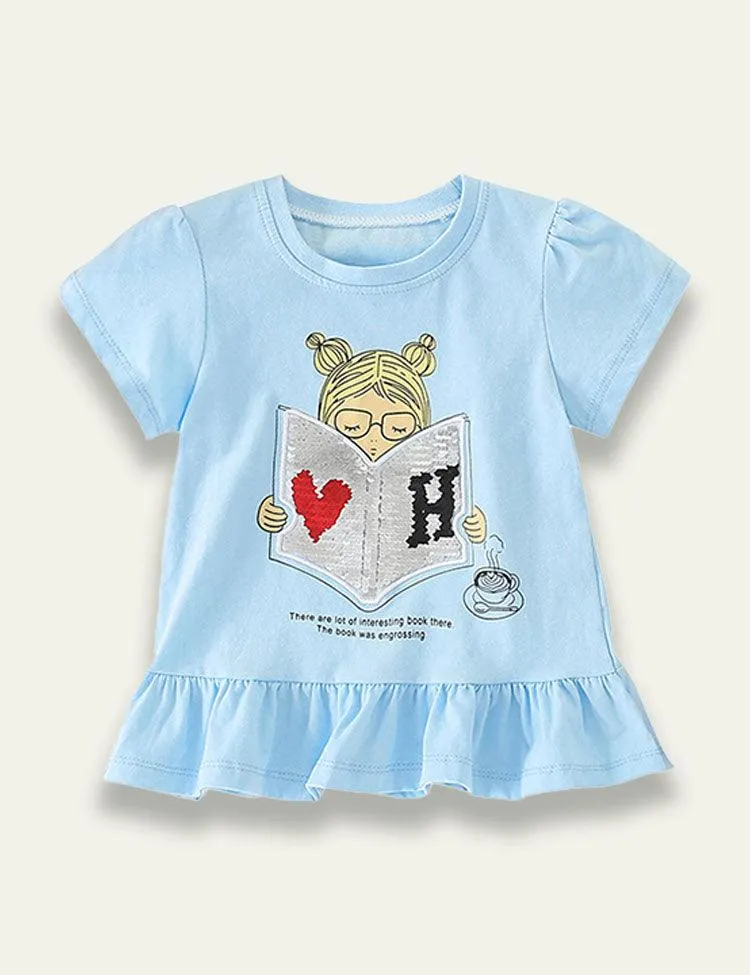Girls Printed T-shirt