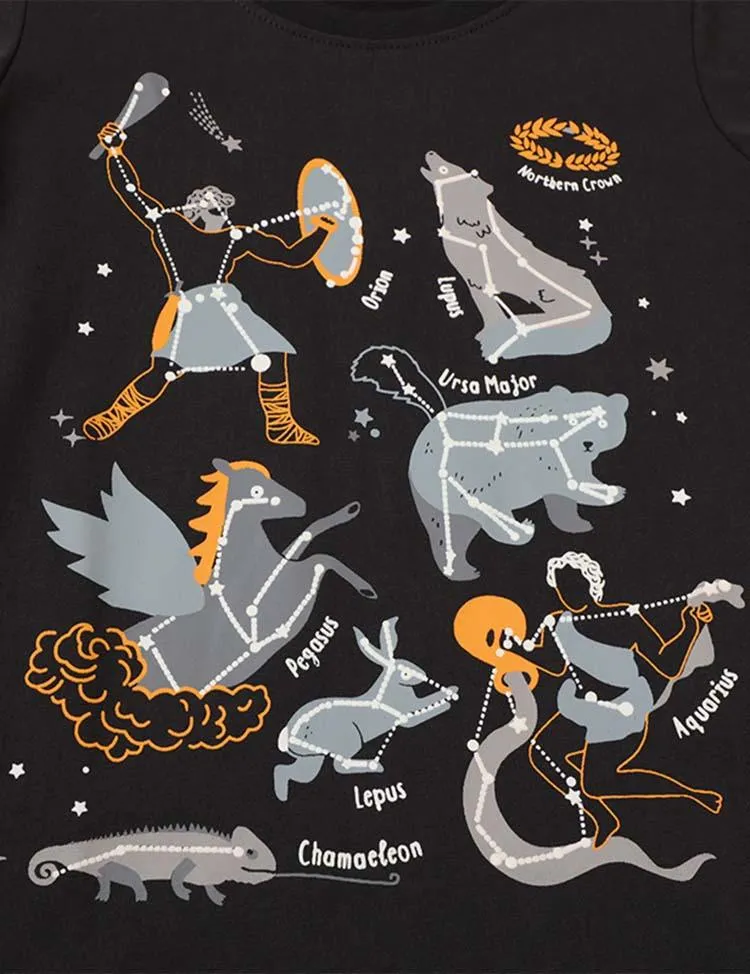 Glowing Animal Printed Long Sleeve T-shirt - Image 4