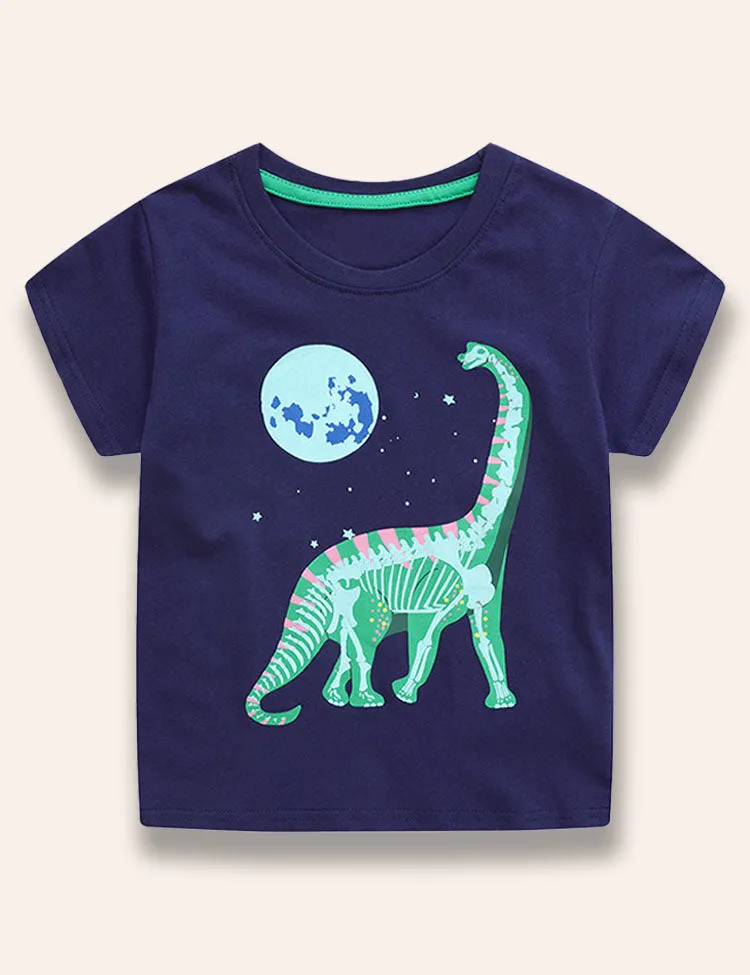 Glowing Dinosaur T-Shirt - Image 3