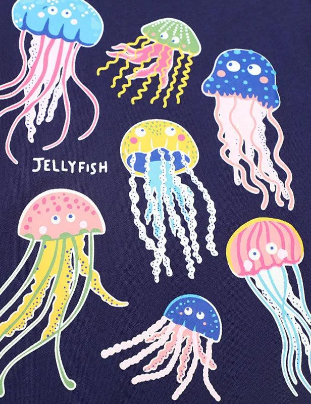 Glowing Jellyfish T-Shirt - Image 4