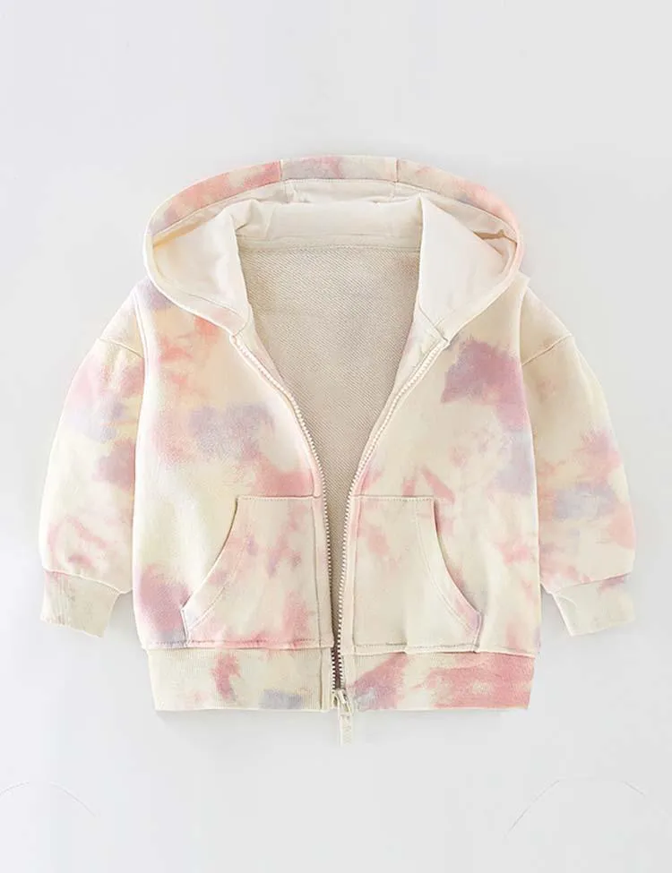 Gradient Printing Hooded Jacket - Image 4