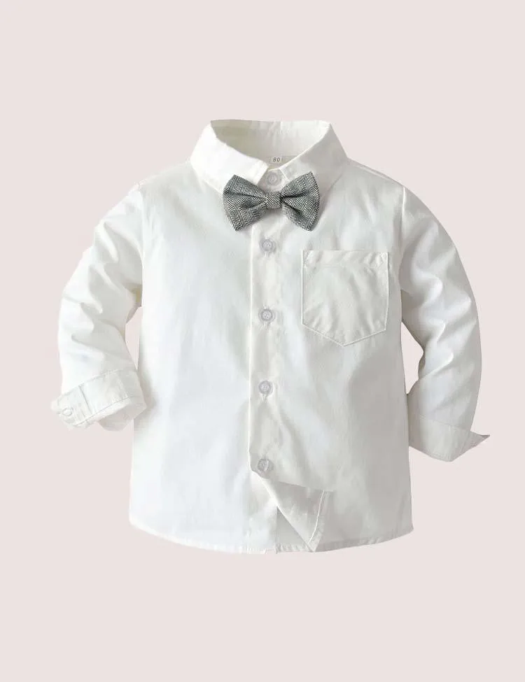 Gray Overalls Party Suit - Image 2