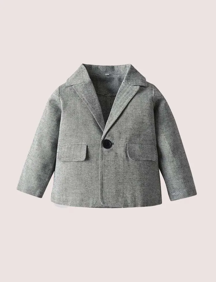 Gray Overalls Party Suit - Image 4