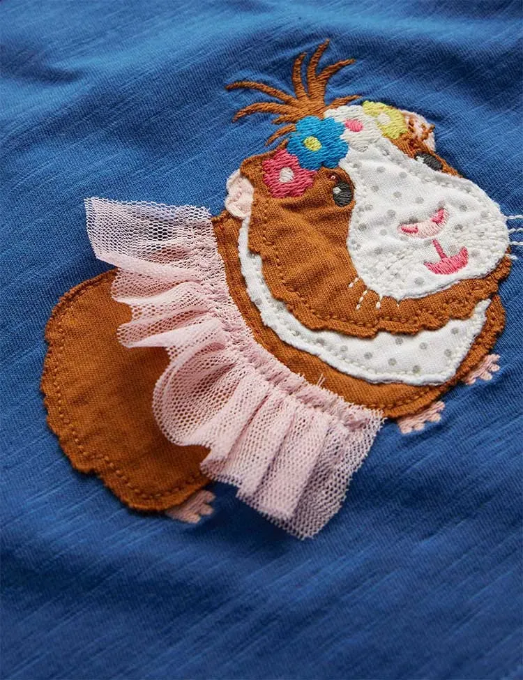 Guinea Pig Appliqué Dress - Image 3