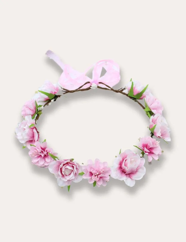 Handmade Rattan Garland Headdress - Image 3