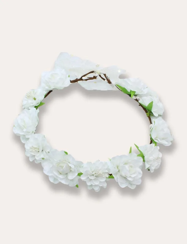 Handmade Rattan Garland Headdress - Image 4