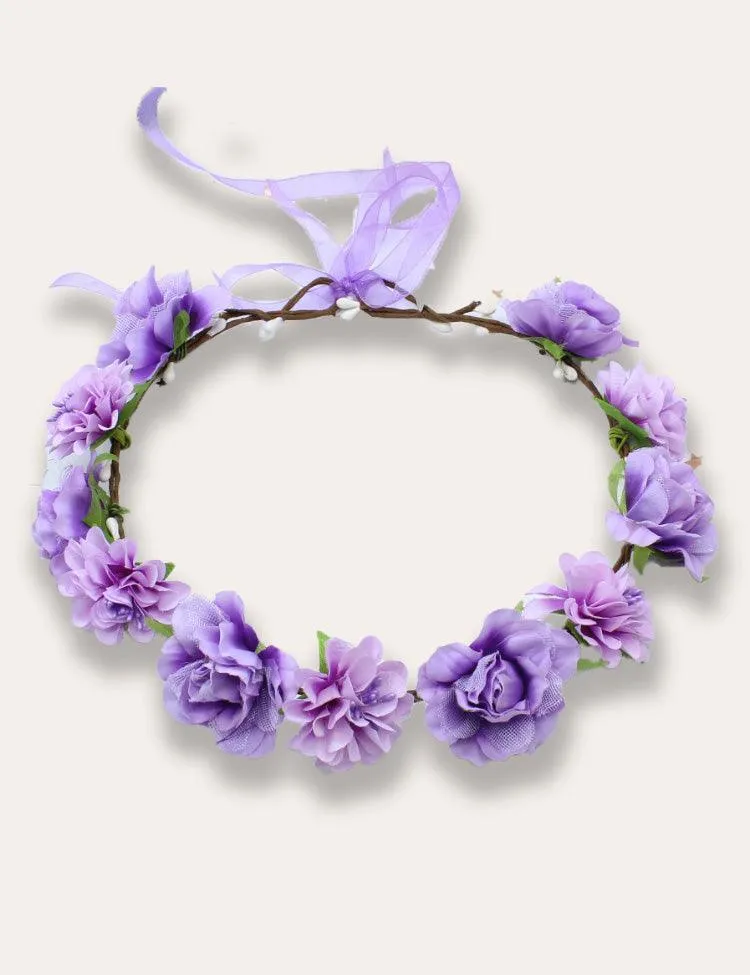 Handmade Rattan Garland Headdress - Image 5
