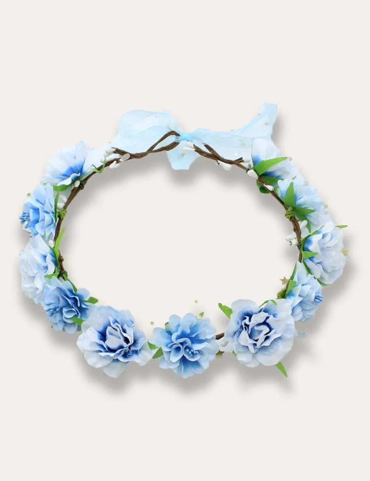 Handmade Rattan Garland Headdress - Image 6