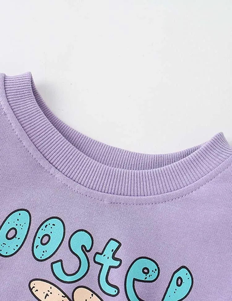 Happy Unicorn Printed Sweatshirt - Image 3