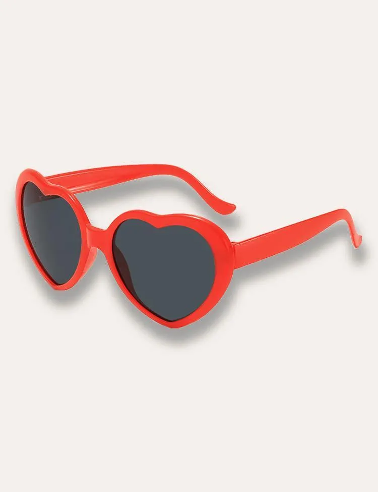 Heart Shaped Sunglasses - Image 3