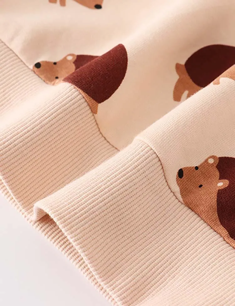 Hedgehog Print Sweatshirt - Image 3