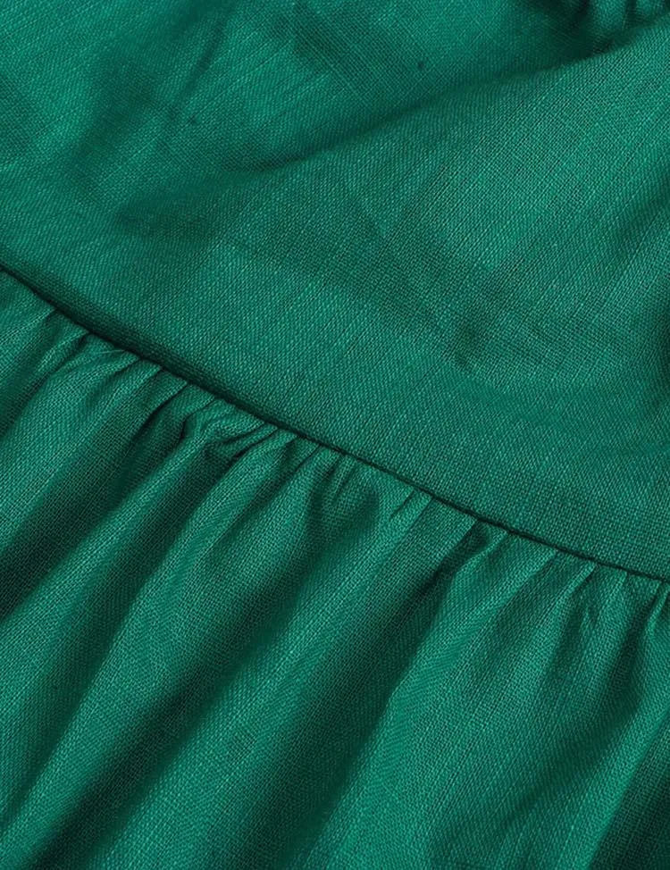 High Waist Spaghetti Strap Dress - Image 2