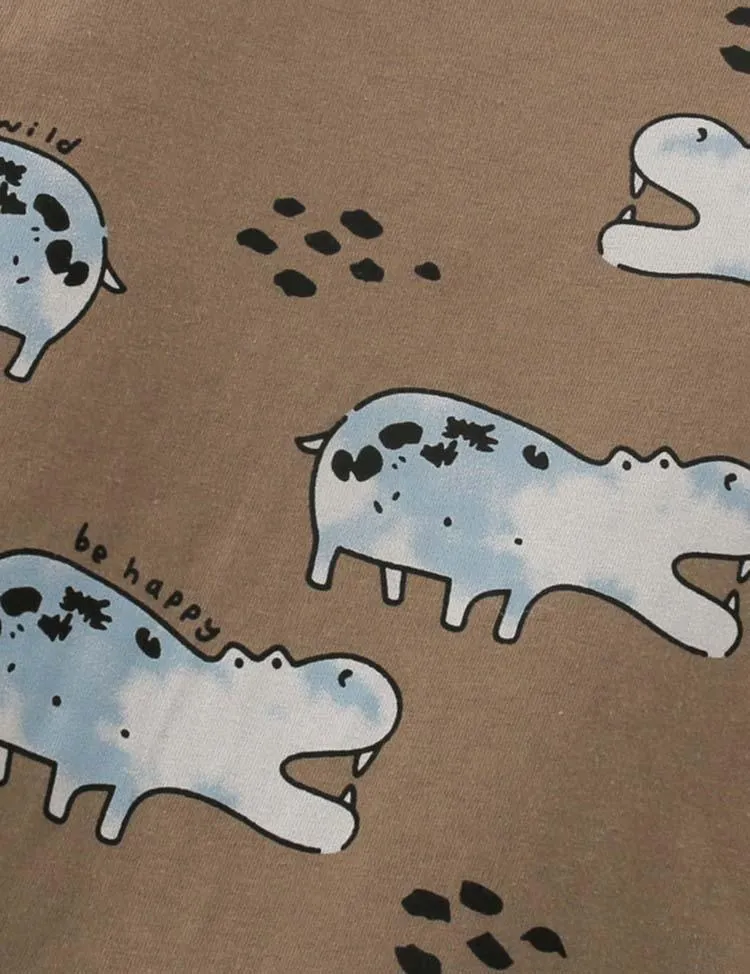 Hippo Printed Suit - Image 3