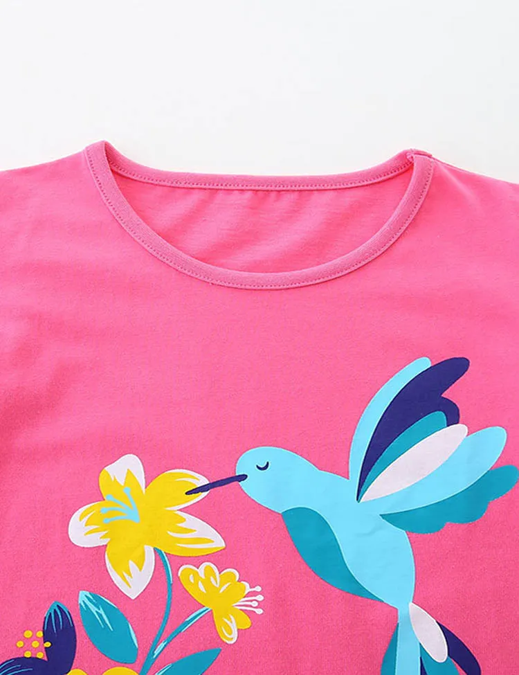 Hummingbird Printed T-Shirt - Image 3