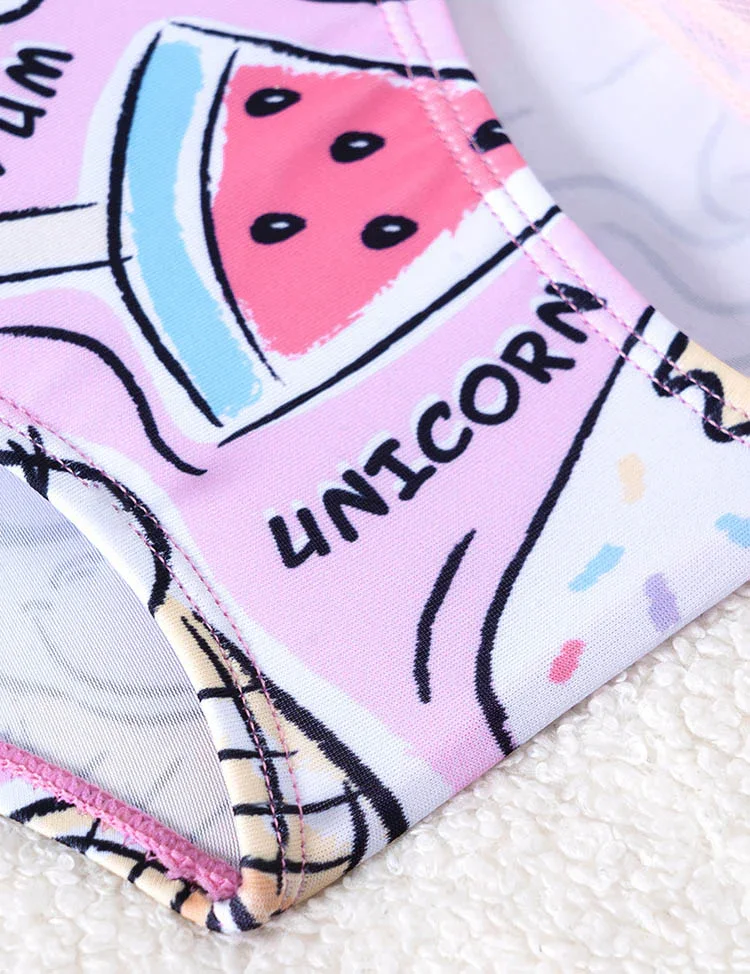 Ice Cream Printed Swimsuit Set - Image 5