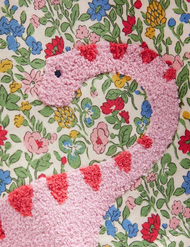 Ida Sweatshirt Appliqué Dress - Image 4