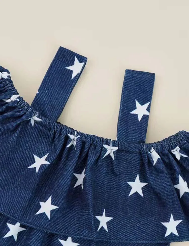 Independence Day Denim Printed Set - Image 3
