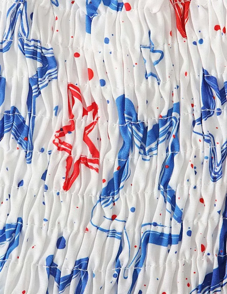 Independence Day Star Printed Dress - Image 2