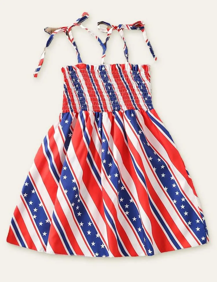 Independence Day Striped Dress - Image 8