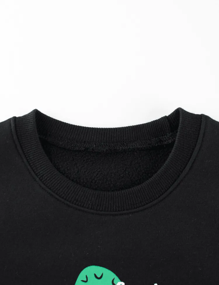 Inverted Alligator Printed Sweatshirt - Image 2