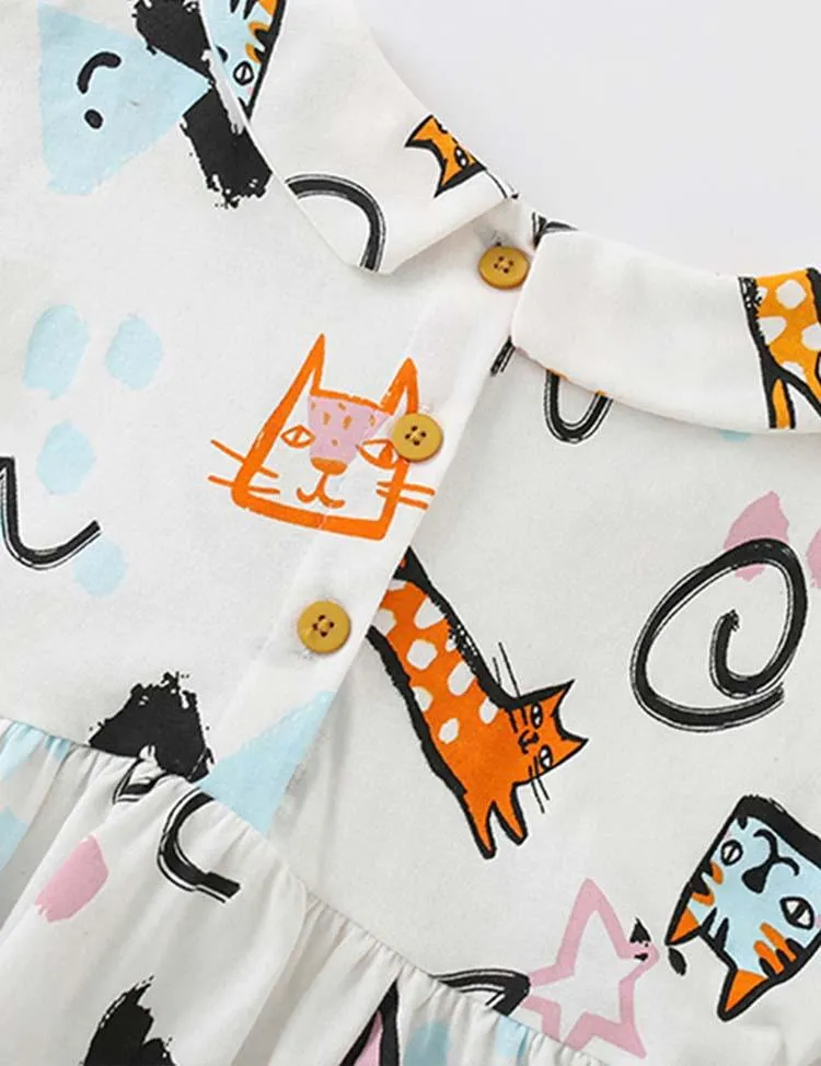 Kitten Full Printed T-shirt - Image 2