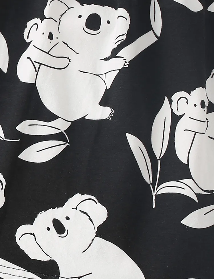 Koala Printed Dress - Image 3