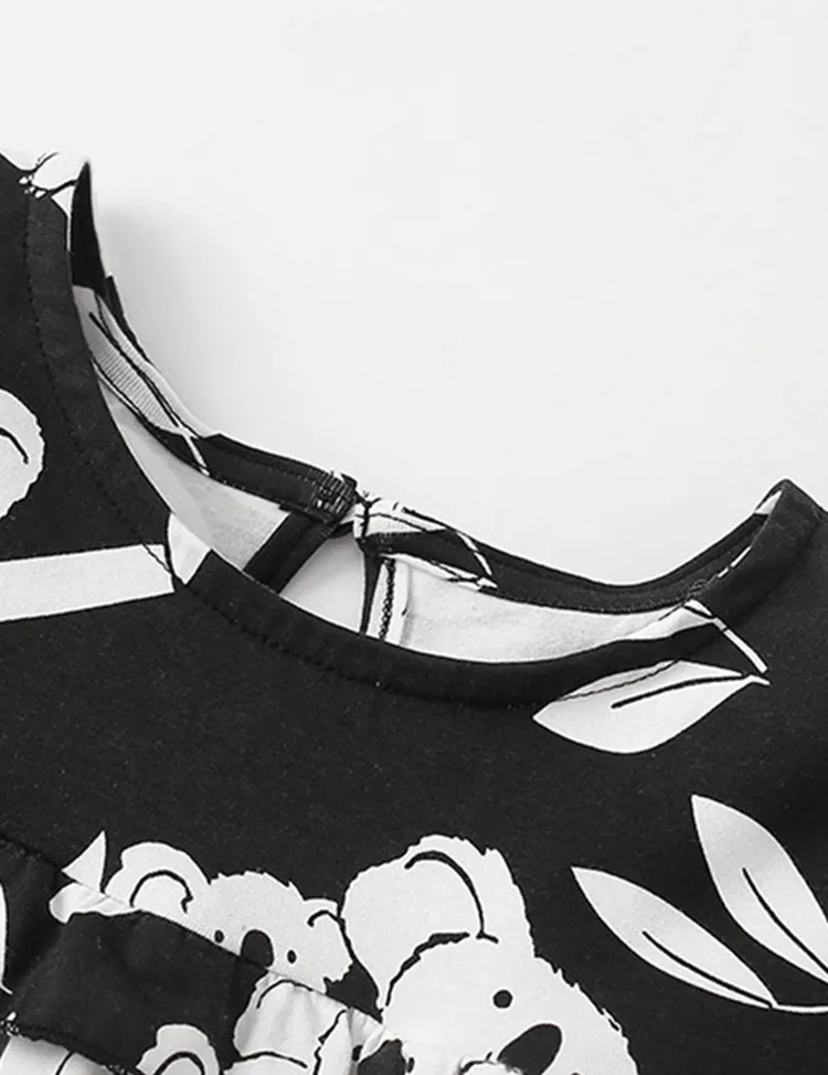 Koala Printed Dress - Image 4