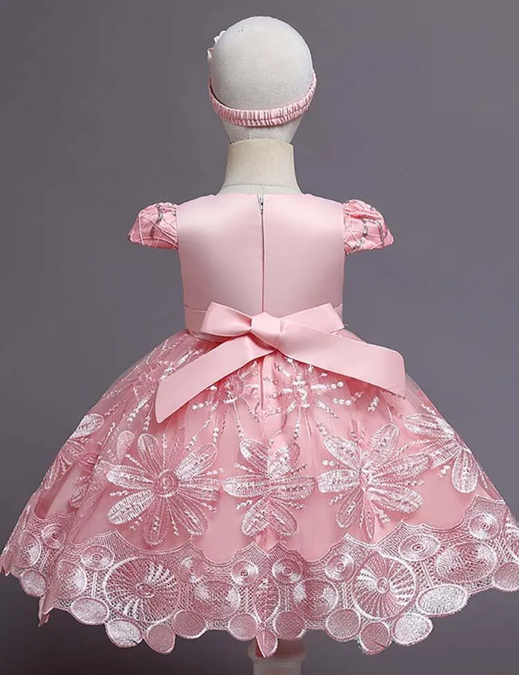 Lace Embroidered Dress - Image 2