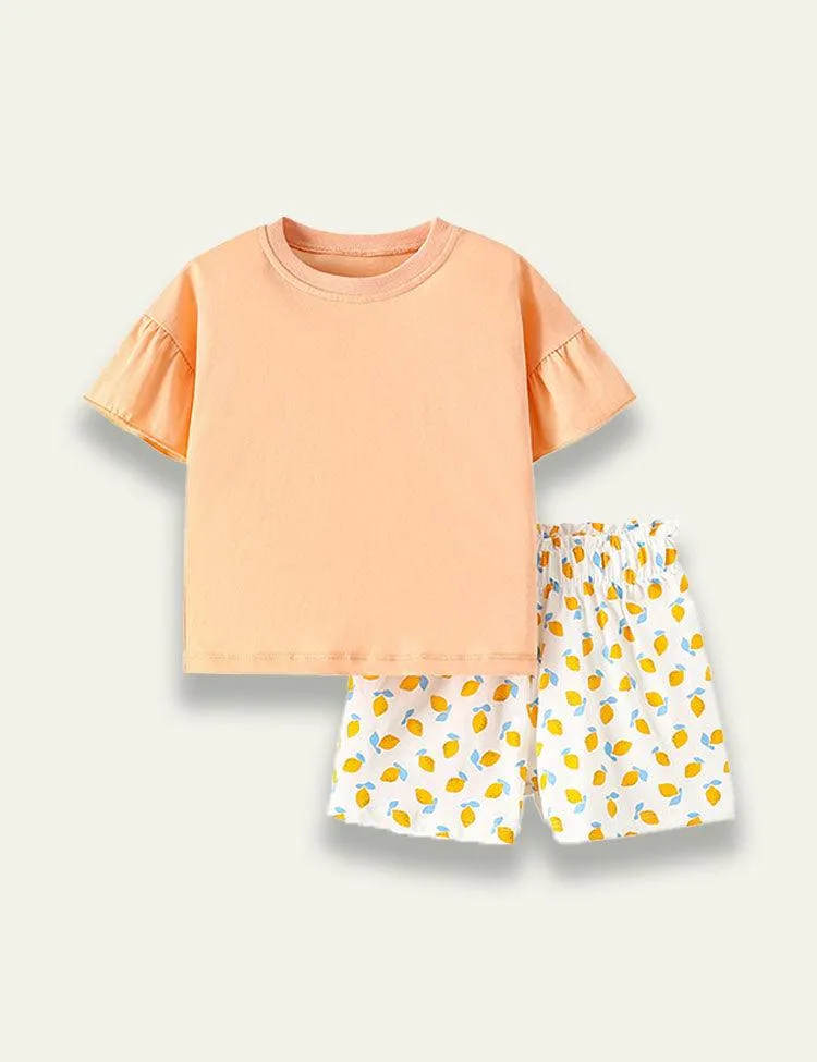 Lemon Printed Set