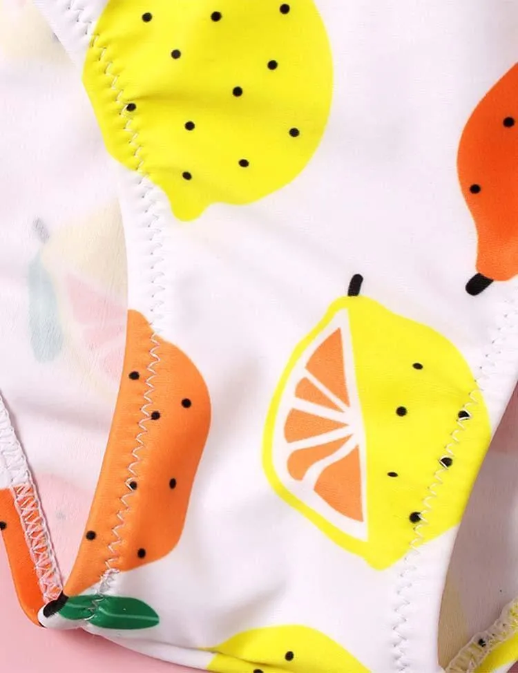 Lemon Printed Swimsuit - Image 3