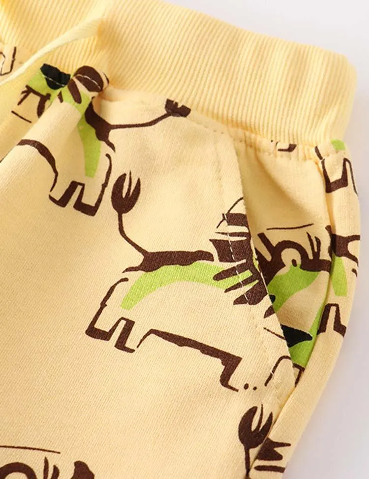 Lion Printed Shorts - Image 3