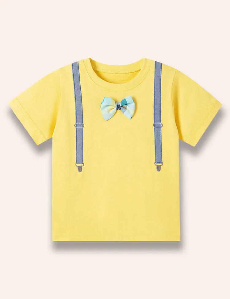 Little Gentleman Printed T-Shirt