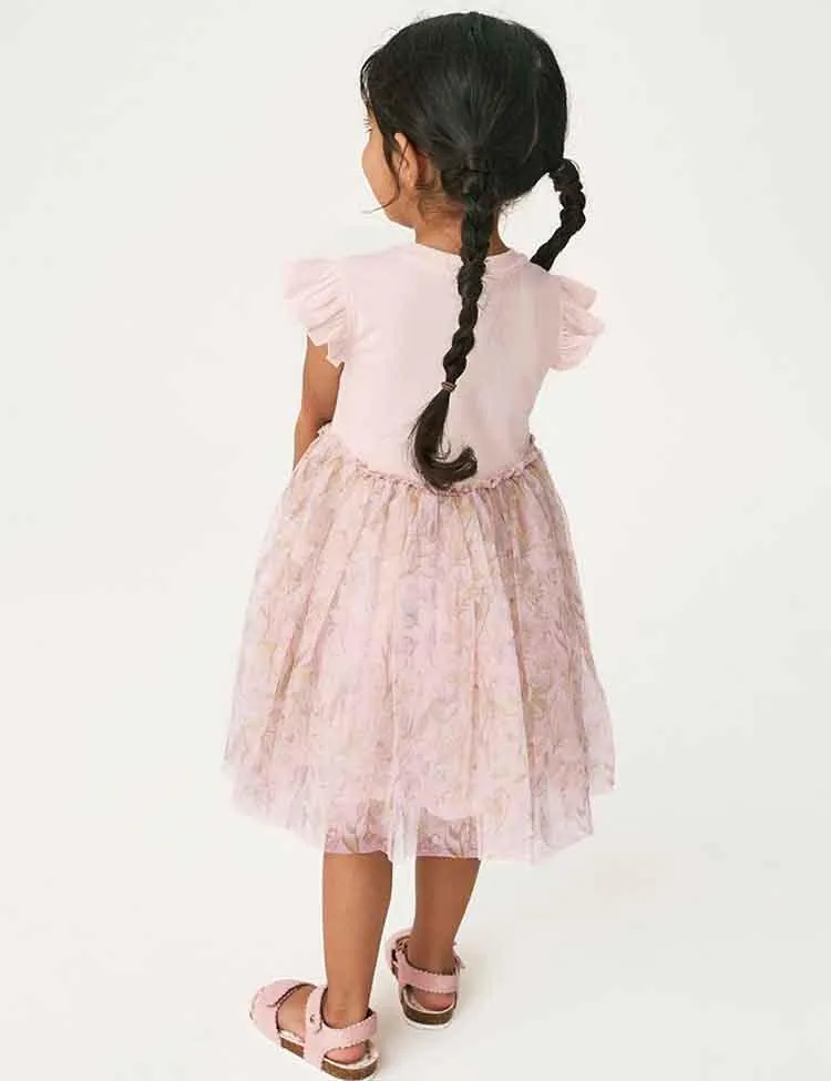 Little Pony Appliqué Tulle Dress - Image 4