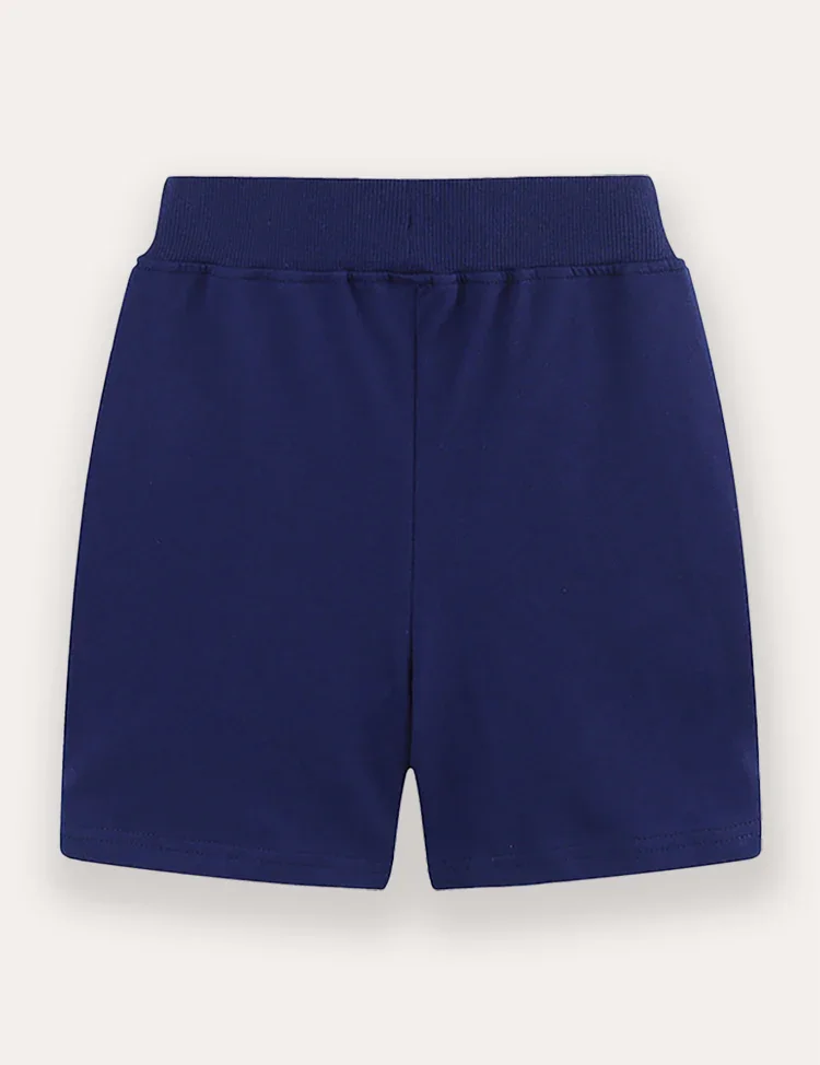 Lizard Embroidered Shorts - Image 2