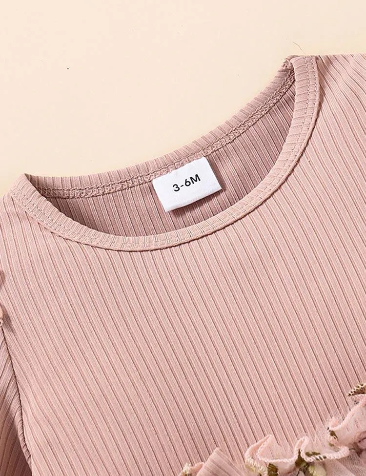 Long Sleeve Mesh Elegant Dress - Image 2