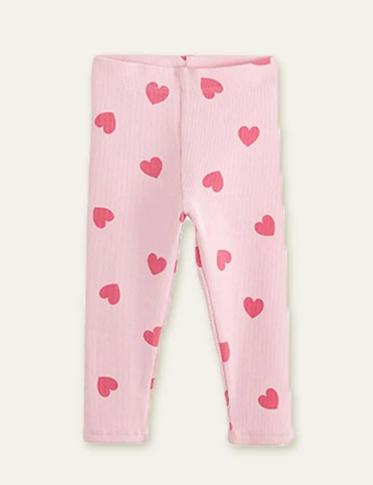 Love Printed Sweatshirt + Leggings - Image 3