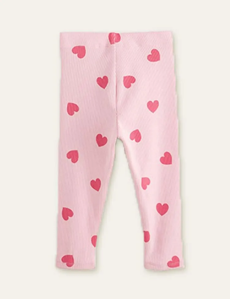 Love Printed Sweatshirt + Leggings - Image 4