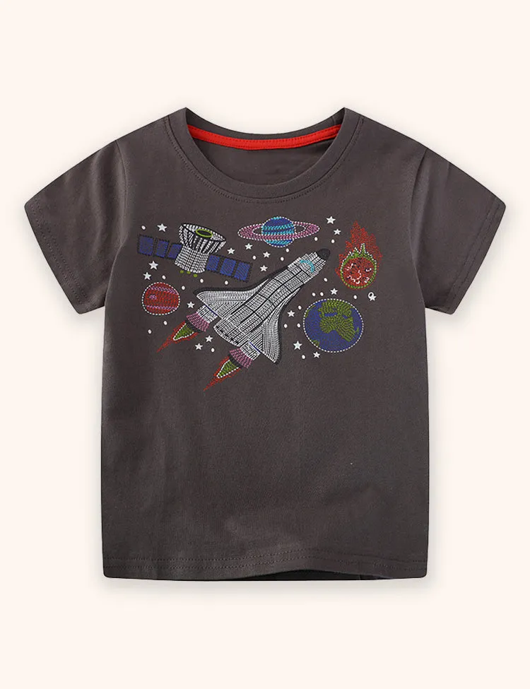 Glowing Space T-Shirt - Image 2