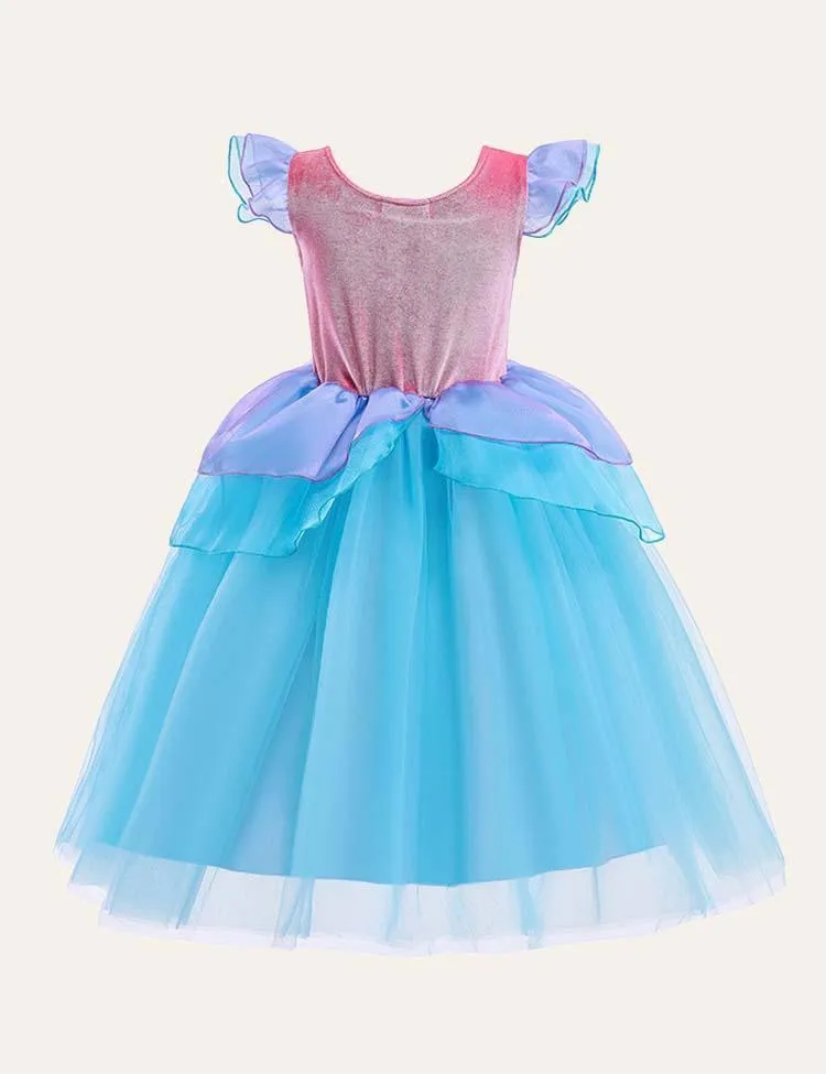 Mermaid Mesh Party Dress - Image 2