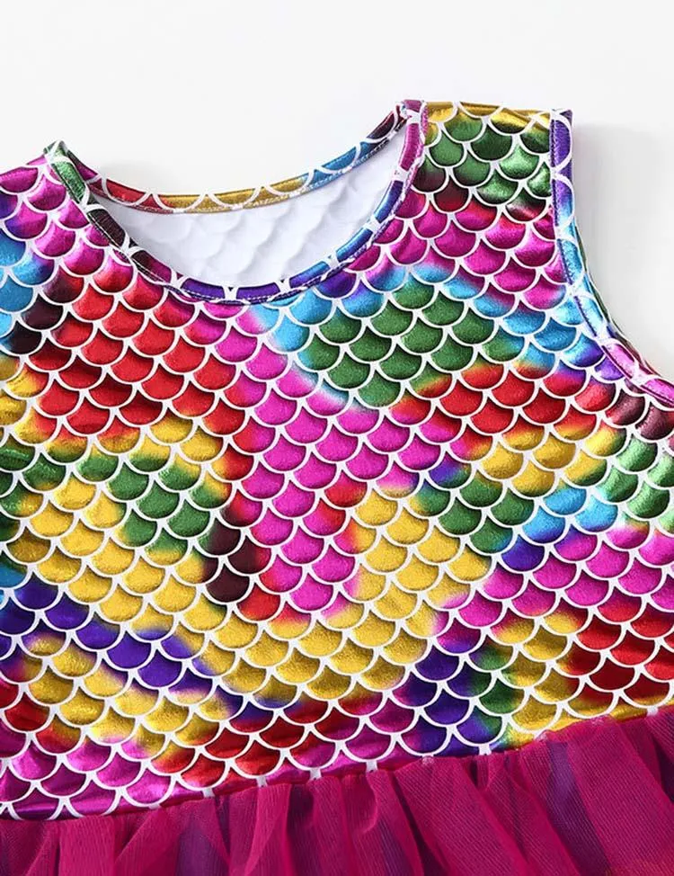 Mermaid Mesh Party Dress - Image 2