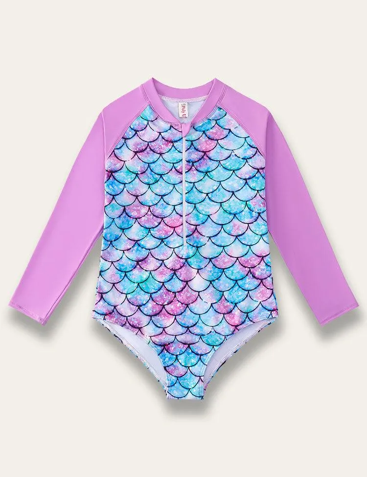 Mermaid One Piece Swimsuit - Image 4