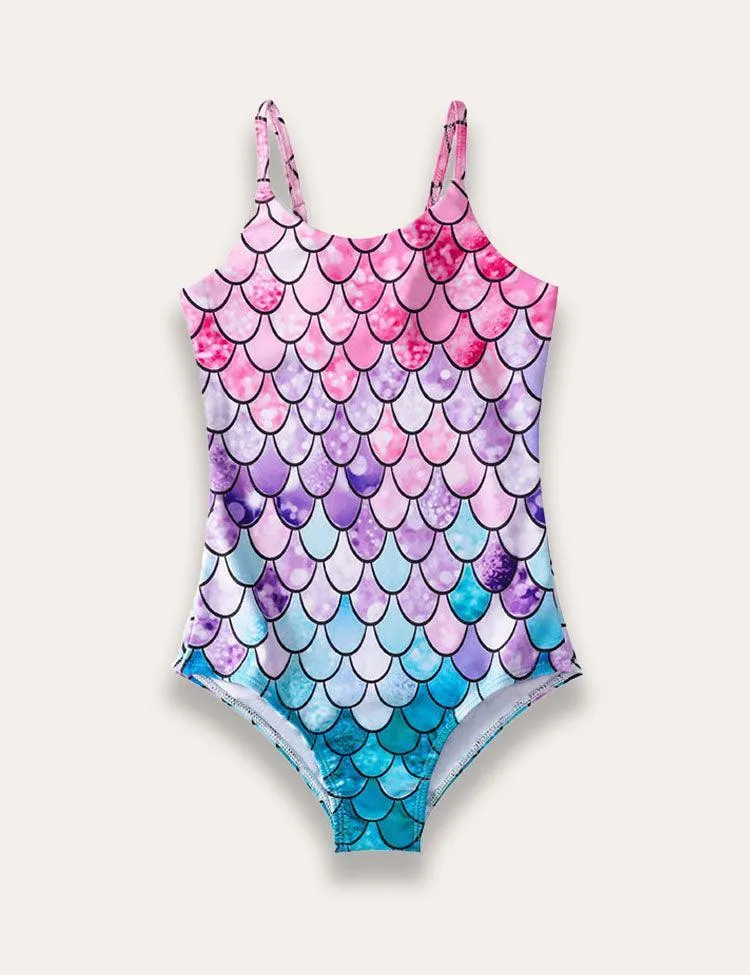 Mermaid One Piece Swimsuit - Image 4