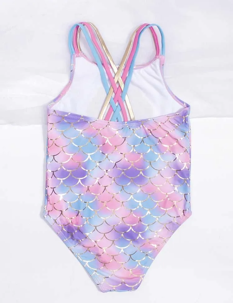 Mermaid Shell Sequined Swimsuit - Image 3