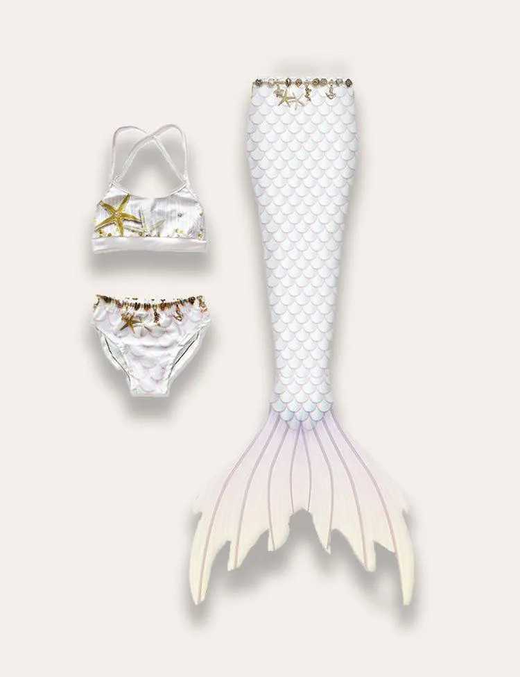 Mermaid Strapless Fish Tail Swimsuit - Image 2
