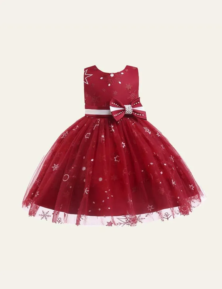 Mesh Sequins Party Dress - Image 2
