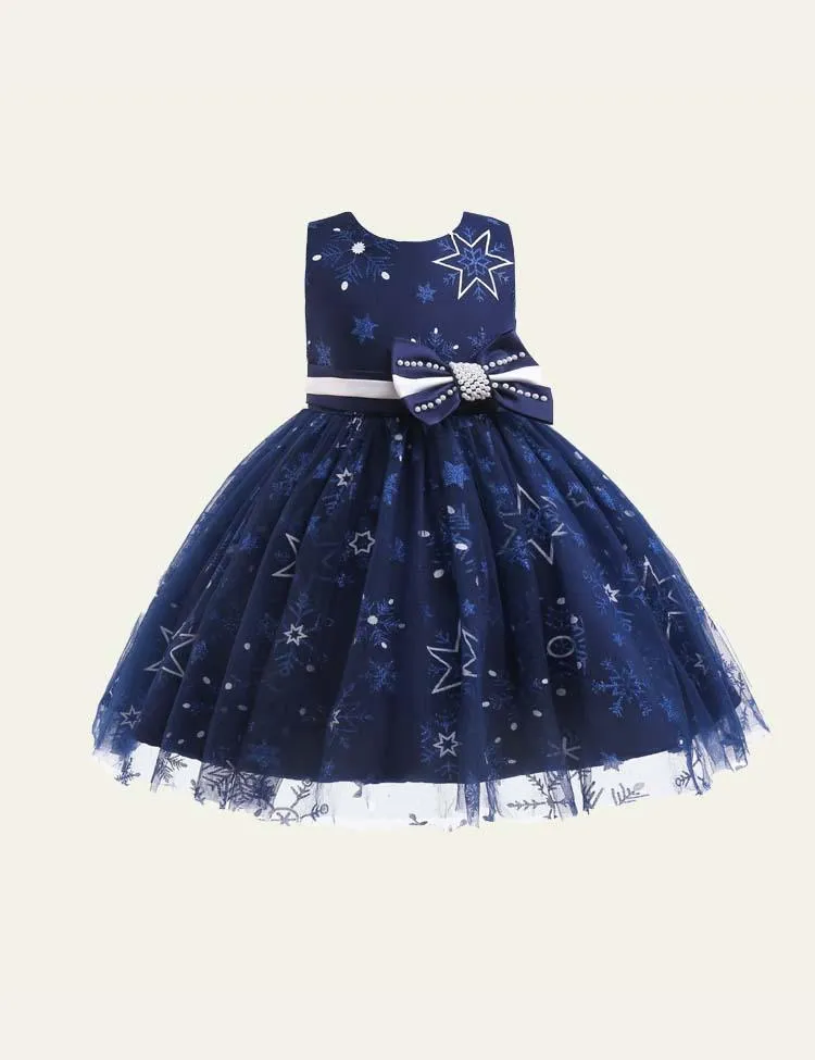 Mesh Sequins Party Dress - Image 3