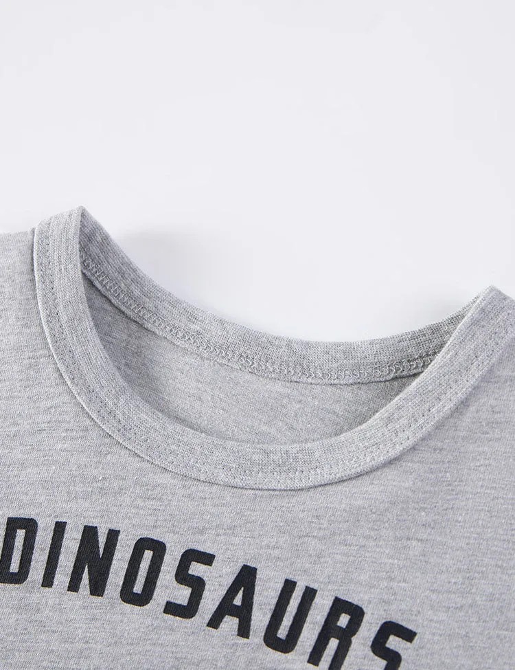 Multi Dinosaur Printed T-Shirt - Image 3